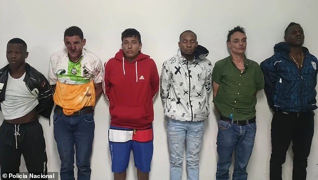 Ecuadorian authorities have jailed six Colombian men in connection with the assassination of presidential candidate Fernando Villavicencio on August 9, 2023