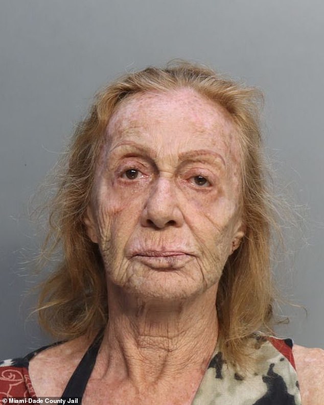 Bertha Yalter, 71, is charged with attempted second-degree murder, aggravated battery against an elderly person and tampering with a witness or victim after allegedly biting, bruising and attempting to choke her husband.