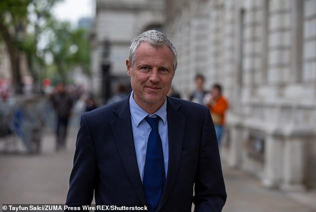 Complicated: It comes after the 36-year-old singer recently ended her friendship with Tory peer Zac Goldsmith (pictured) and was subsequently spotted with Caspar