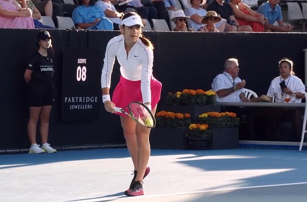 Emma Raducanu made her comeback from injury after 259 days without tennis