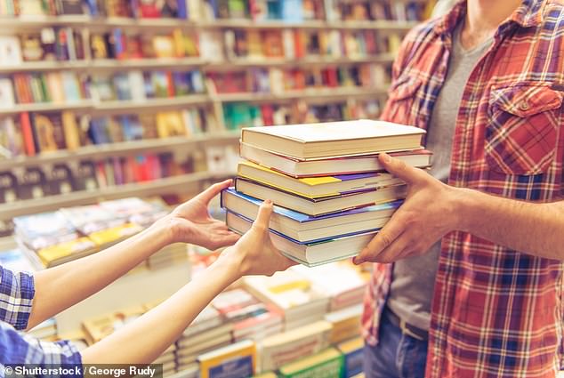 Stacking: Buying books in bulk for your book club can help you make some extra money every month