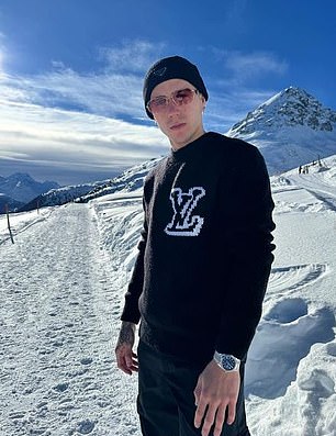 Enzo Fernandez made the most of Chelsea's three-day holiday with a visit to St. Moritz