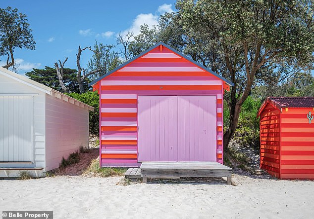 One of Victoria's iconic waterfront boat sheds is going to auction, with potential buyers expected to spend around $500,000