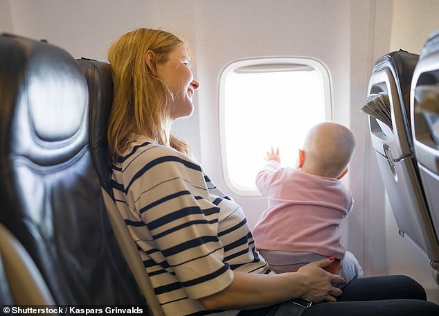 Experts warn parents against sitting on their lap while flying over safety issues