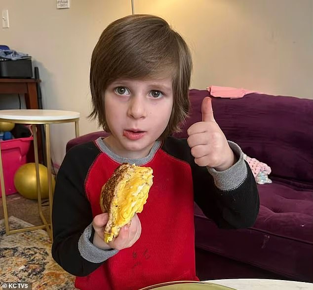 Police discovered five-year-old Grayson O'Connor near 10th Street and Grand Boulevard on Nov. 27 after he reportedly fell from the 17th floor window of the Grand Boulevard Loft Apartments.