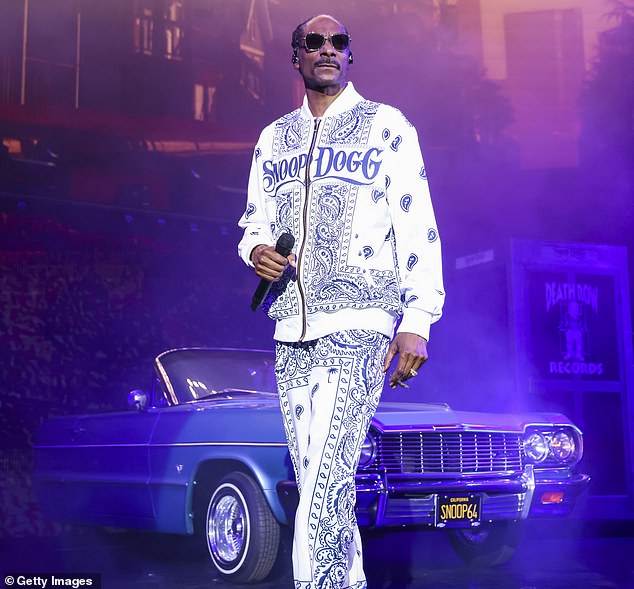 Snoop Dogg performs at the Pine Knob Music Theater in July 2023