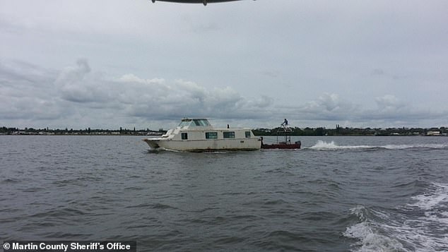 Dozens of abandoned boats have been seized from homeless drifters off the coast of South Florida, which officials are calling a 