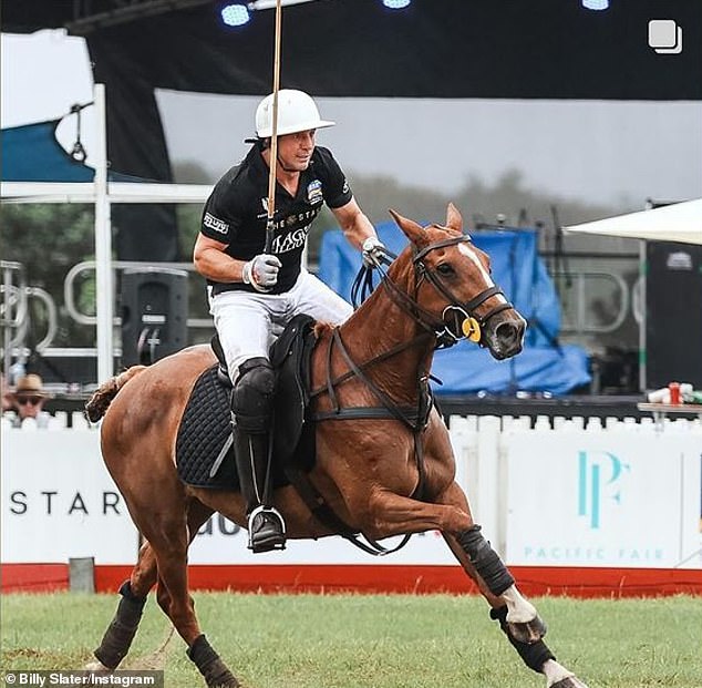 Billy Slater (photo) faced Argentinian star Nacho Figueras on the polo field on Sunday