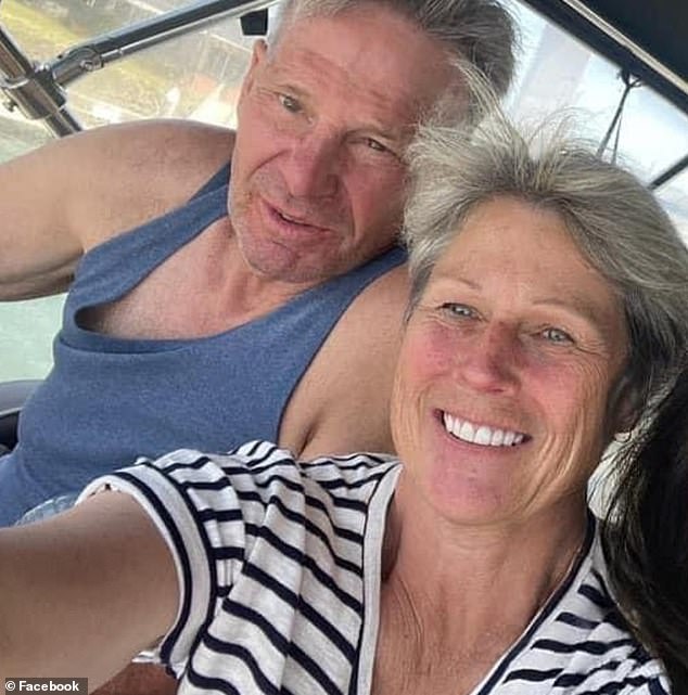 Sam Newman (pictured with aerobics guru Sue Stanley who was a guest on his podcast) has branded ABC's New Year's Eve fireworks coverage 'degrading'