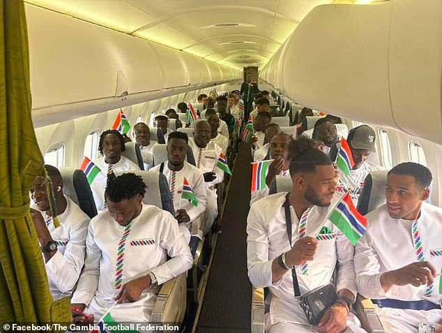 The Gambian team heading to the Africa Cup of Nations narrowly avoided disaster after their plane's oxygen supply failed, forcing them to make an emergency landing