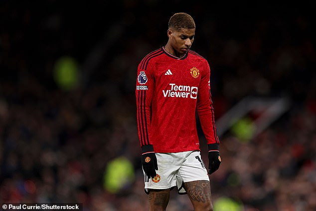 Glenn Hoddle has urged Marcus Rashford 'not to adopt the wrong habits' after he was left out of Manchester United's squad during a '12-hour tequila bender' in Belfast