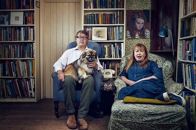 The show's stars will return to their sofas alongside their family and friends to share their opinions on the past week's biggest and most popular programs (pictured Giles and Mary)