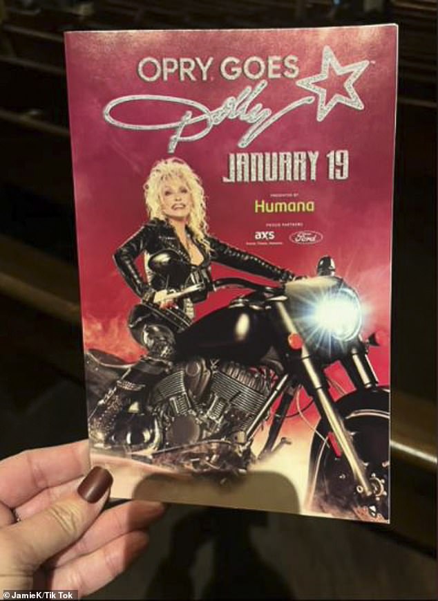 The 34-year-old singer and daughter of Rob Schneider performed at Nashville's Grand Ole Opry at the Ryman Auditorium as part of a show honoring Dolly Parton on her 78th birthday, although the country legend himself was not in attendance