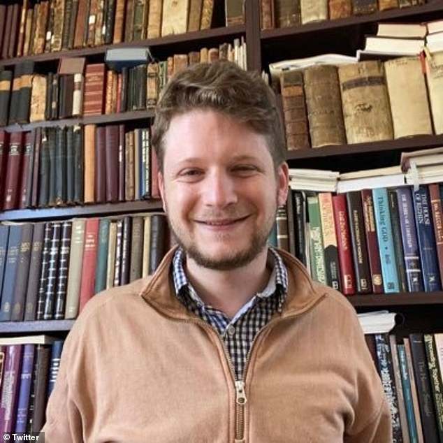 The lawsuit, filed by student Alexander Kestenbaum (pictured) and five unnamed others from Students Against Antisemitism, describes how Gay's student supporters bullied them and other Jewish children after her dismissal.