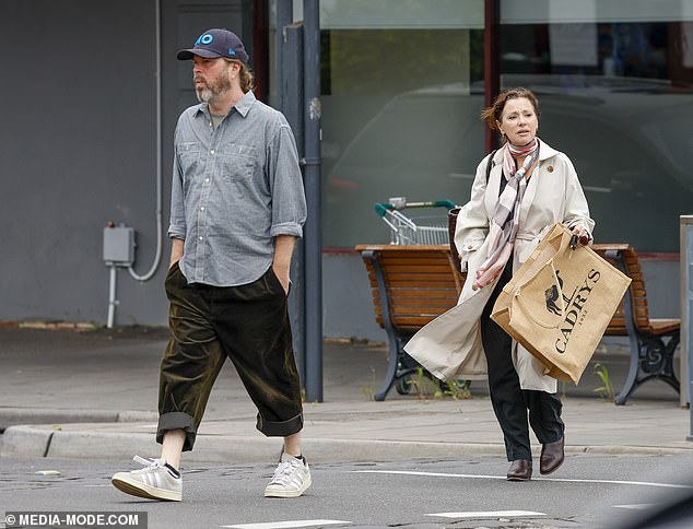 Did Tina Arena tie the knot?  Singer stepped out in Melbourne last week while shopping with her longtime partner Mattias Lindblom