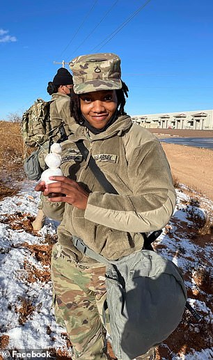 Kennedy Ladon Sanders, 24, was one of three American soldiers killed in the drone strike