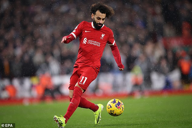 Hes class Gary Neville lumps praise on Mohamed Salah for