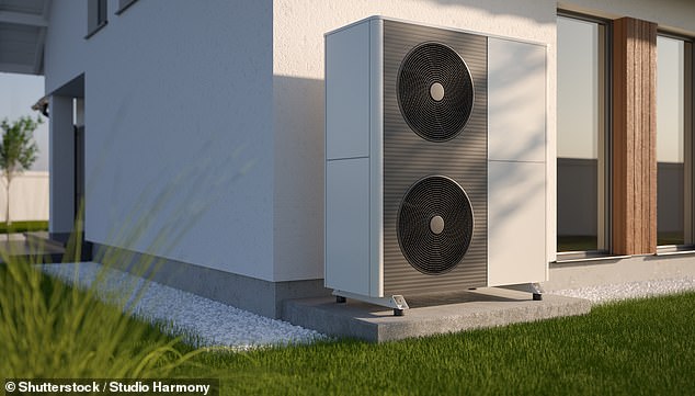 In with the new: Houses are being encouraged by the government to make more use of heat pumps