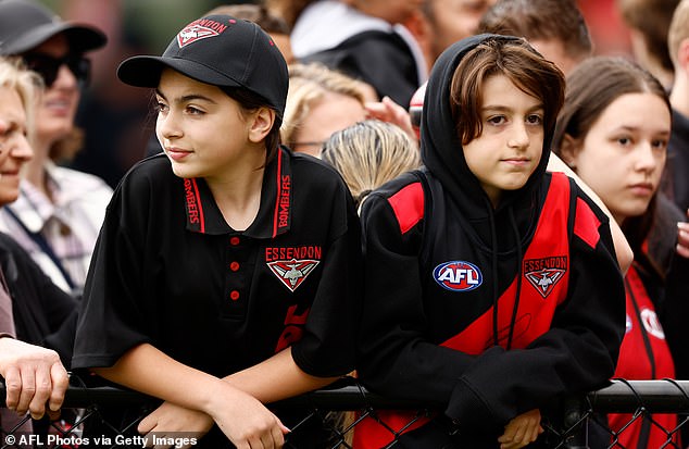 Essendon fans (pictured) can rejoice - a simple hack means they won't have to pay as much to watch their team try to erase their AFL finals hoodoo in 2024