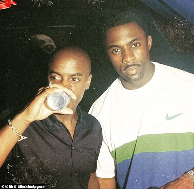 Idris Elba (right) did not live the luxurious life during his youth that most Hollywood stars are now accustomed to