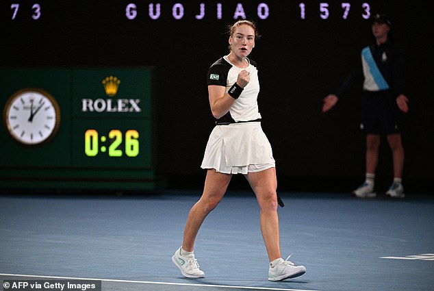 Rod Laver Arena was half empty for Sunday night's late-starting game