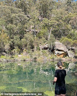 Jingga Pool is the perfect place to cool off with a refreshing dip while exploring the Jingga Hiking Trail in Dharawal National Park