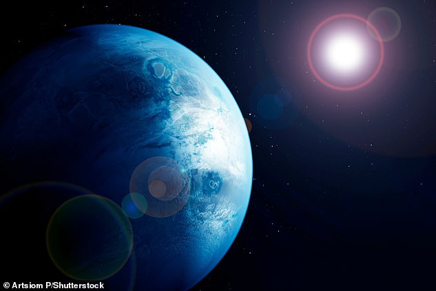 Exoplanets are simply planets outside our solar system.  They could indicate whether aliens exist (archive photo)