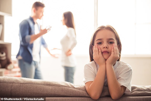 Reddit users were shocked to learn that a man was willing to abandon his nine-year-old daughter after discovering that she was not biologically his (stock image)