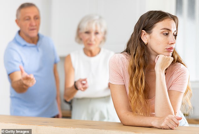 The part-time waitress claimed her parents would force her to hand over part of her wages out of 'gratitude' and they are now claiming 'loss of income' (stock image)