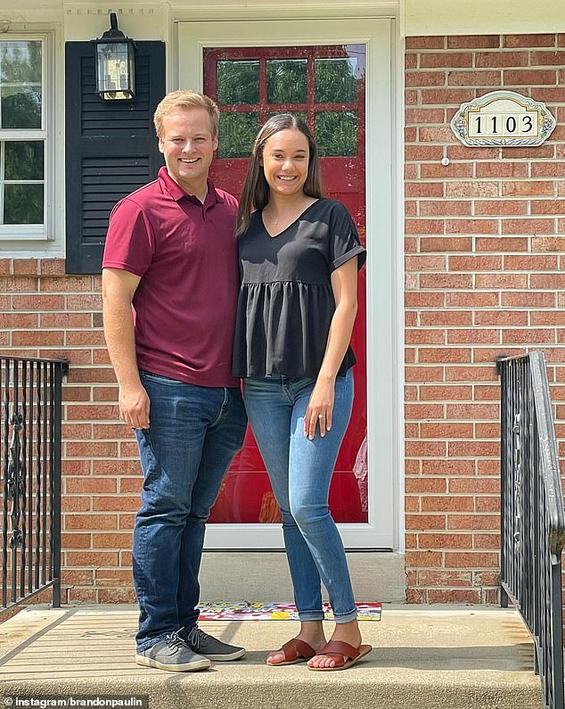 Brandon Paulin and his wife Taryn were able to purchase a $350,000 home in June 2022