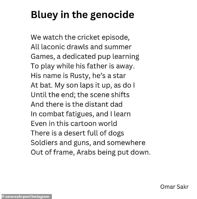 Iconic Bluey cricket episode is accused of promoting genocide by