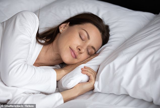 How well you sleep at night can influence a host of other factors in your life, including your mood, productivity and health (stock image)