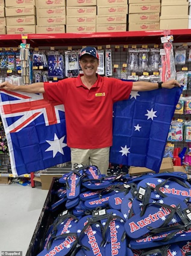 Silly Solly's Tuggerah owner Scott Burgess says Australians are fed up with the National Day being used as a political football