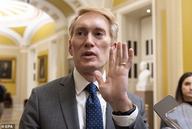 Sen. James Lankford, R-Okla., a leader in the border talks, was censured last month by his home state GOP