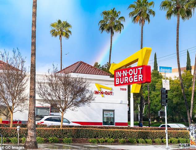 The beloved burger joint on California's west coast fell short in a poll ranking the nation's most popular food chains