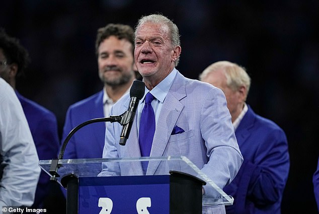 Indianapolis Colts reveal billionaire owner Jim Irsay is being treated