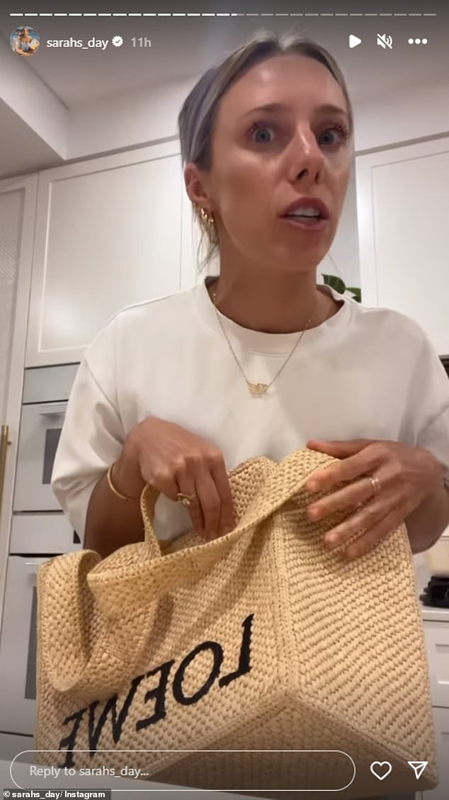 Sydney influencer Sarah Stevenson, known as Sarah's Day online, (pictured) has hit out at her own fans for correcting the way she pronounces a well-known designer brand