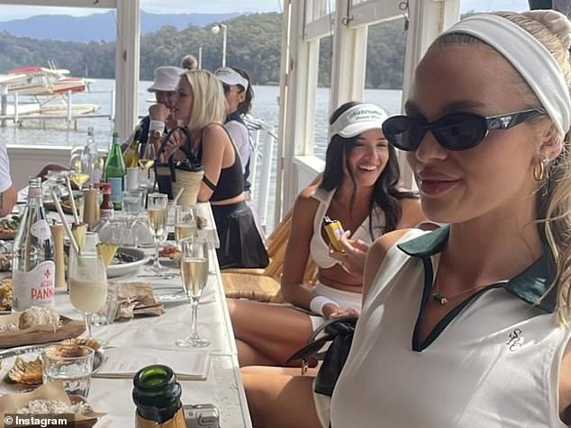 The festivities started with an extensive champagne lunch at Quarterdeck Narooma