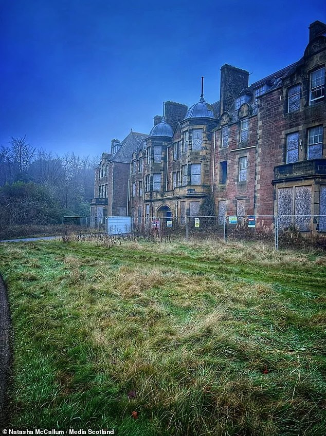 Natasha McCallum posted the photos of Bangour Village Hospital west of Dechmont in West Lothian to the Scottish Facebook group Abandoned Places