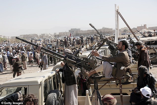 Houthi rebels in Yemen have been gathering for rallies and parades since the start of the conflict