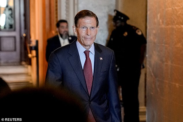 Senator Richard Blumenthal said the US is not at war with Houthis in Yemen