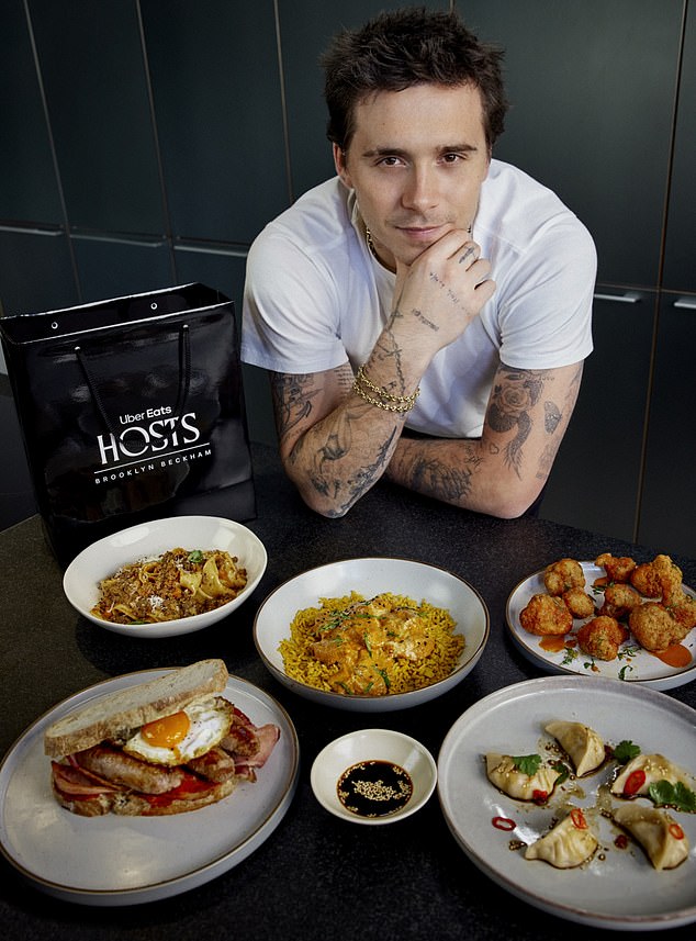 The 24-year-old nepo baby, firstborn son of Brand Beckham's big house, says the dishes are inspired by his global upbringing