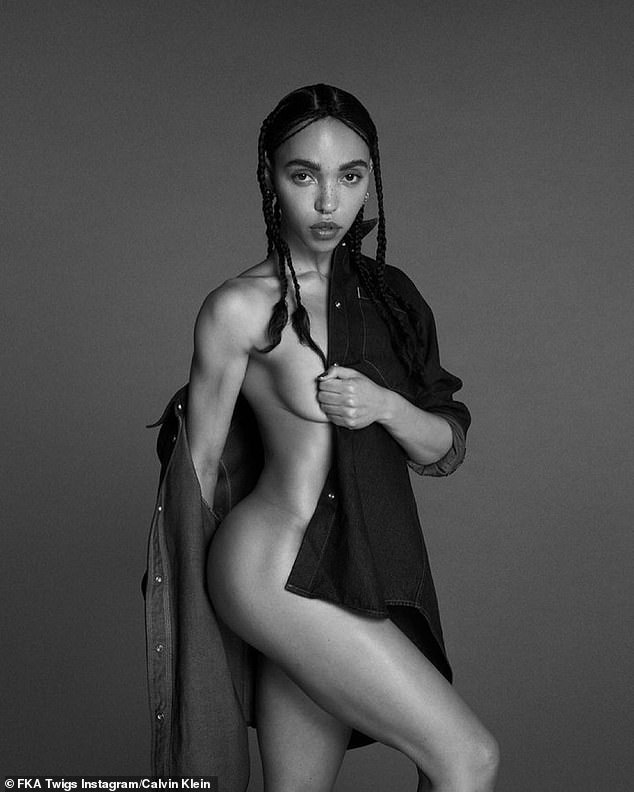 A poster for Calvin Klein featuring British musician FKA twigs (pictured) has been banned as it is likely to cause serious offense by objectifying women