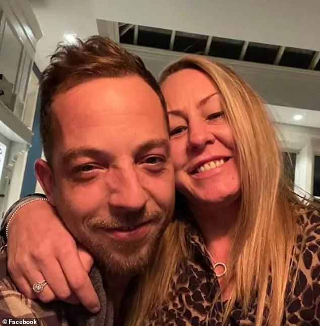 James Morrison and Gill Catchpole in a candid photo on social media.  Gill was found dead on Friday