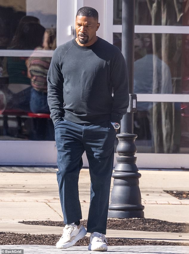 Jamie Foxx, 56, has officially returned to the set of his upcoming film, Back In Action, for the first time after his near-death emergency nine months earlier