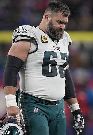 Jason Kelce is in his 13th NFL season