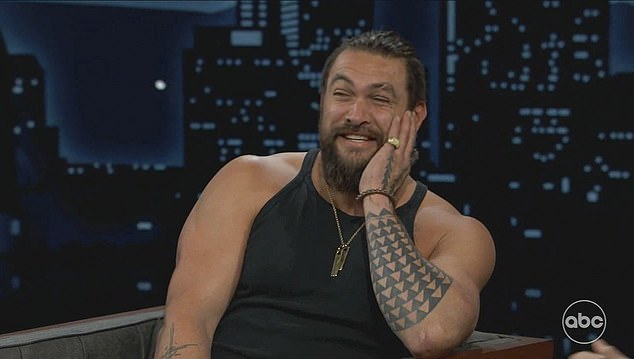 Jason Momoa is back home in his native Hawaii filming his new TV series Chief of War and reveals on Jimmy Kimmel Live that he predicted the recent volcanic eruptions