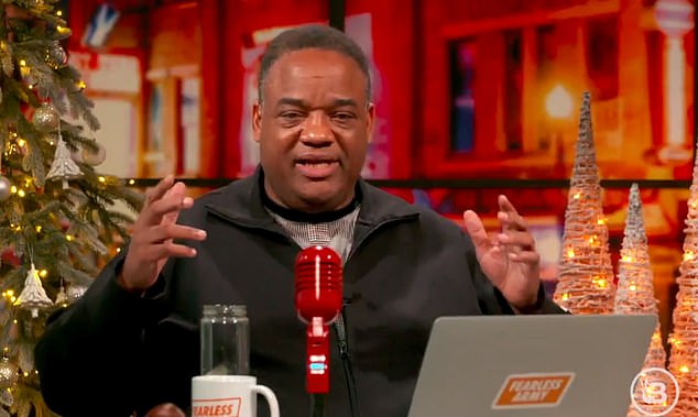 Jason Whitlock was roasted by fans on X after he questioned an ad he saw while watching ESPN