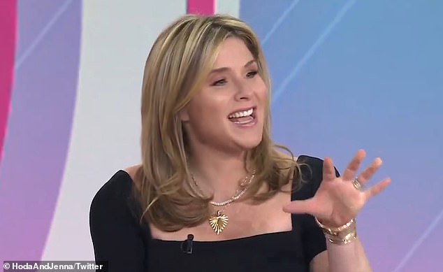 Jenna Bush Hager, 42, revealed on the Today show on Thursday that her four-year-old son, Hal, was finally sleeping in a 