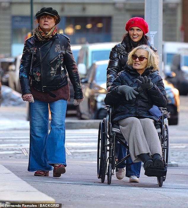 Best friends Jessica Lange and Susan Sarandon were spotted taking a stroll in New York City on Saturday